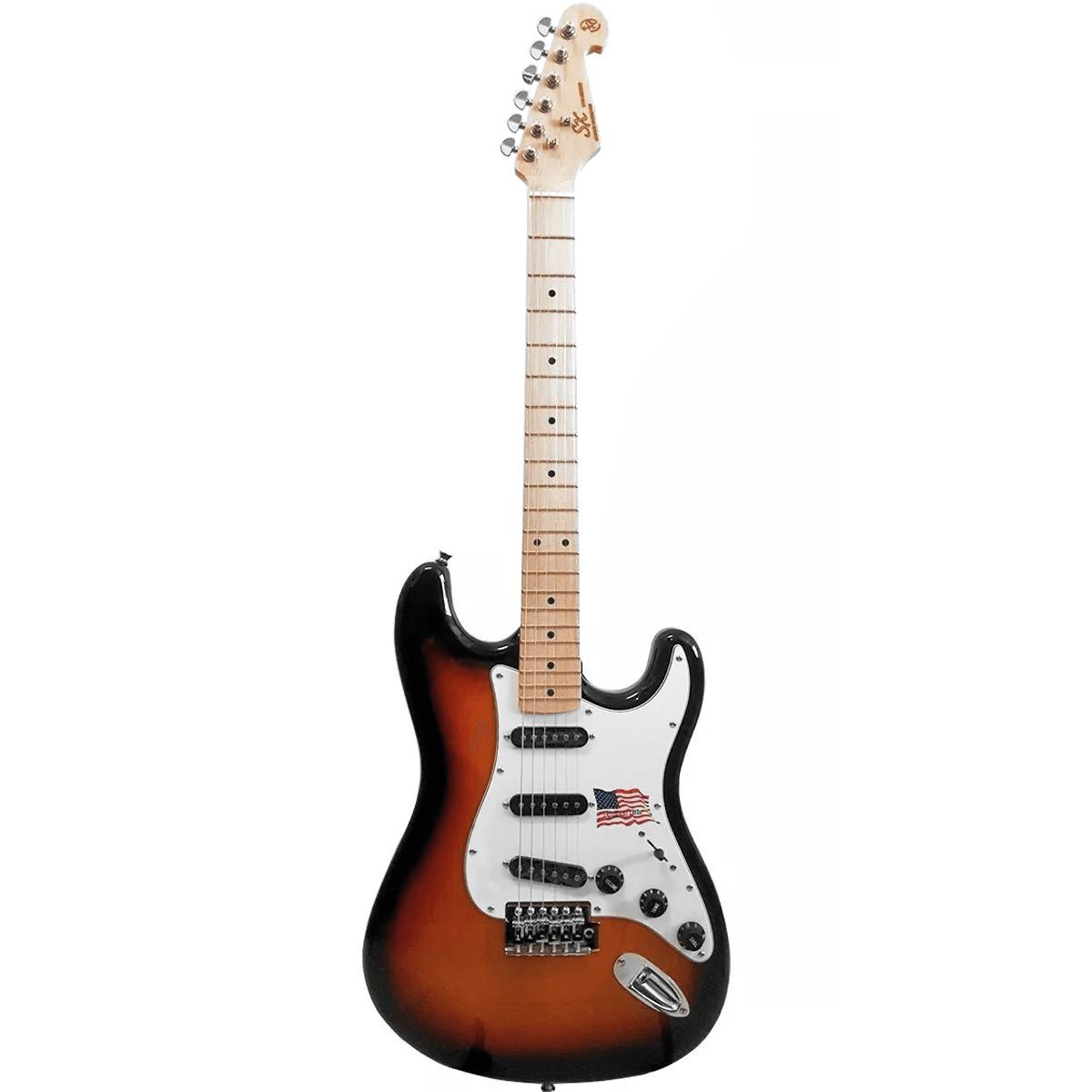 GUITARRA SX STRATOCASTER SUNBURST ALDER