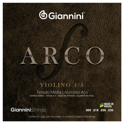 ENCORDOAMENTO VIOLINO GIANNINI T.M - GEAVVA