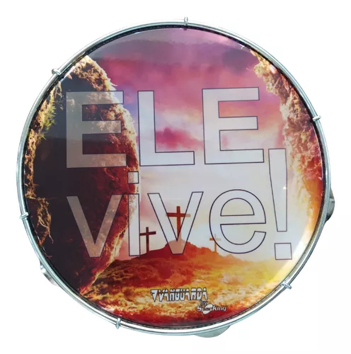 PANDEIRO 10 PELE LEITOSA ELE VIVE VANGUARDA