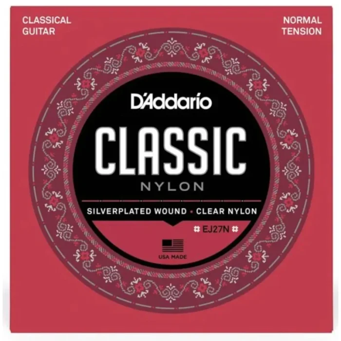 ENCORDOAMENTO D'ADDARIO CLASSIC NYLON EJ27N