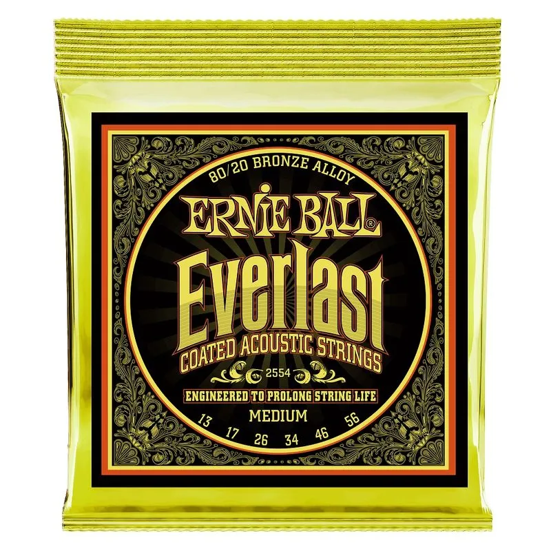 ENCORDOAMENTO VIOLÃO ERNIE BALL EVERLAST AÇO 013