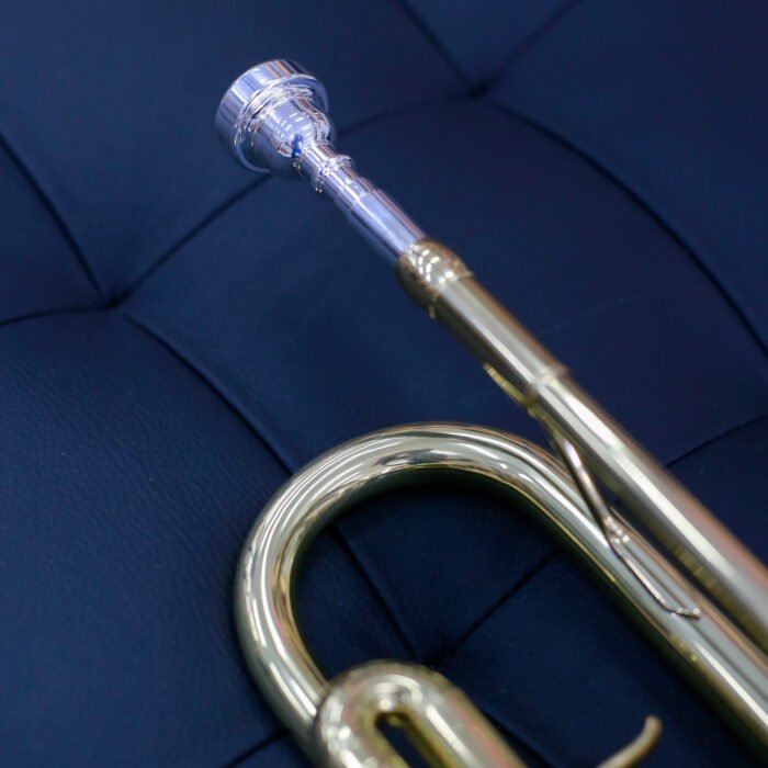 TROMPETE Bb LAQUEADO DOMINANTE COM CASE - Imagem 4