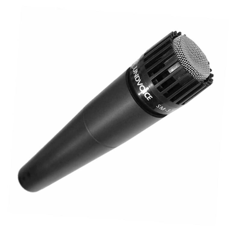 MICROFONE SOUNDVOICE COM FIO SM-57LC