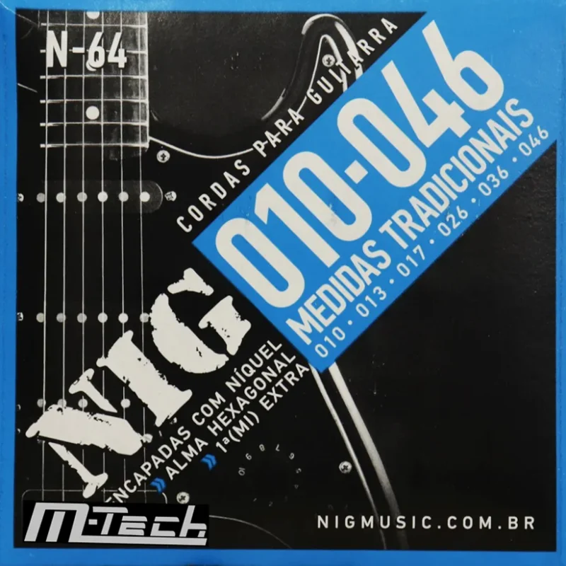 ENCORDOAMENTO GUITARRA NIG 010 - N-64