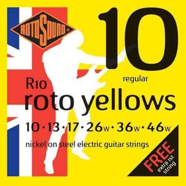 ENCORDOAMENTO GUITARRA ROTOSOUND