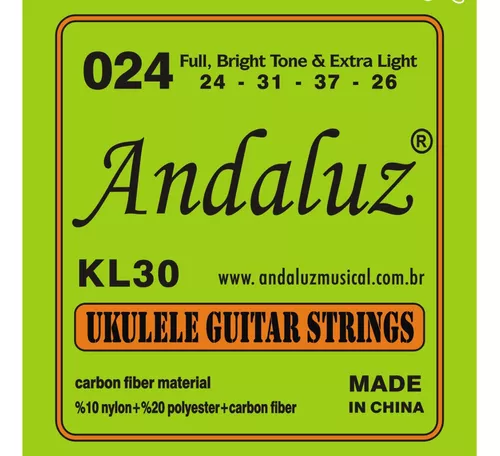 ENCORDOAMENTO UKULELE ANDALUZ T.A - KL30