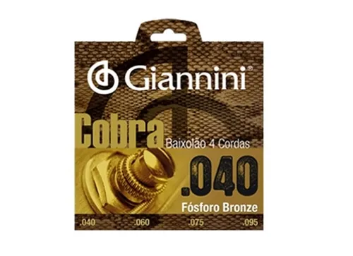 ENCORDOAMENTO BAIXOLÃO GIANNINI COBRA 4C. 040 - GEEBALF