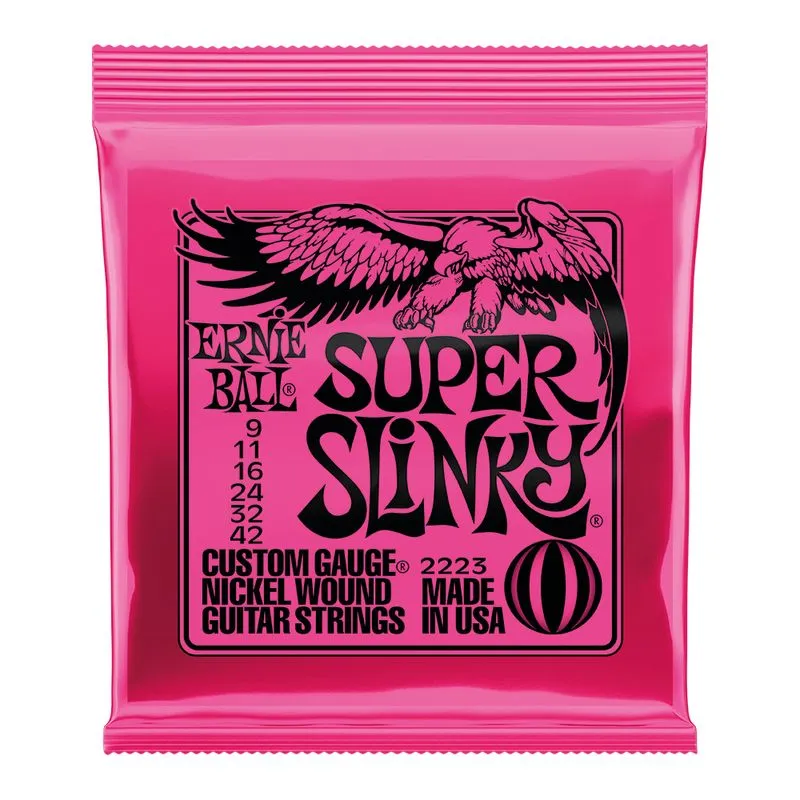 ENCORDOAMENTO GUITARRA ERNIE BALL 009