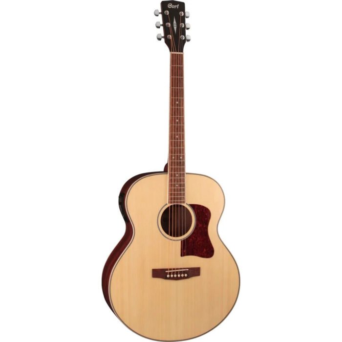 VIOLÃO CORT JUMBO NATURAL CJ MEDX NAT