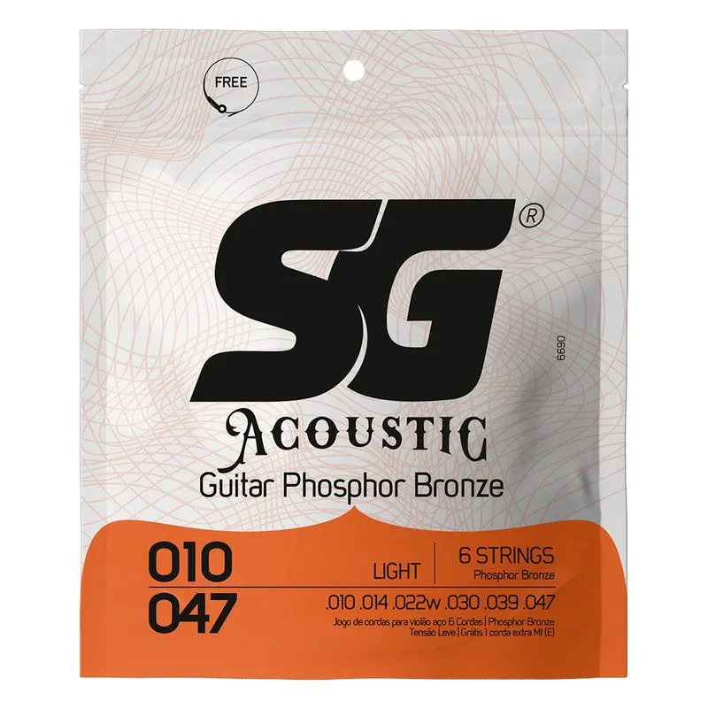 ENCORDOAMENTO VIOLÃO SG F.B AÇO