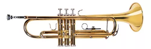 TROMPETE Bb LAQUEADO DOMINANTE COM CASE