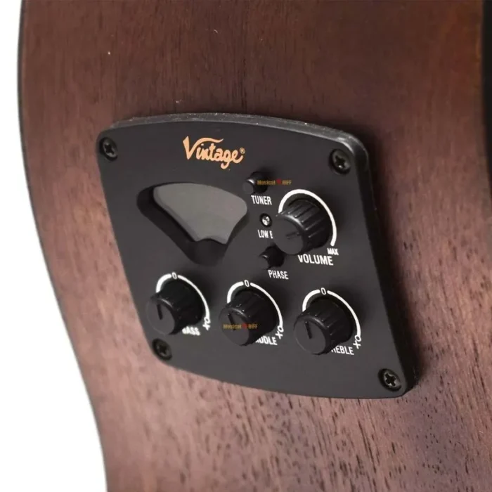 VIOLÃO VINTAGE FOLK VE440WK - Imagem 3