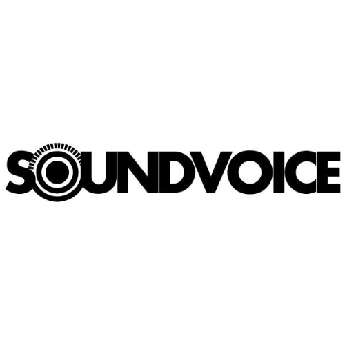 soundvoice preto e branco