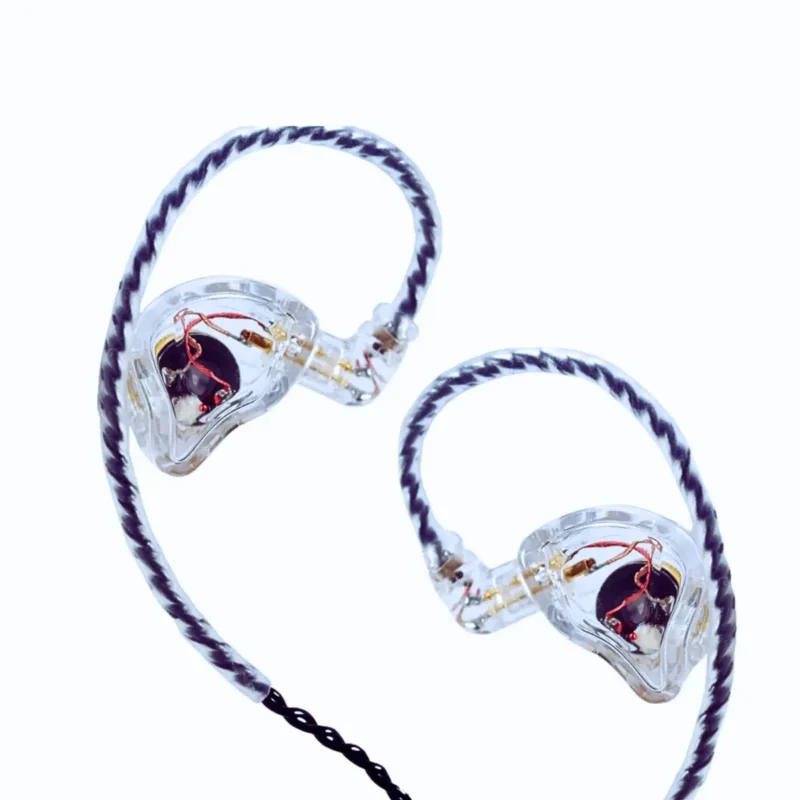 FONE DE OUVIDO CUSTOM SOUND CSIE-100 MONITOR DE PALCO 2 DRIVERS CLEAR