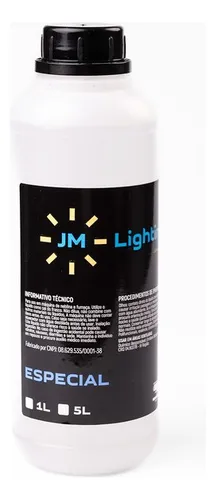 LIQUIDO DE FUMAÇA 1L ESPECIAL JM LIGHTING