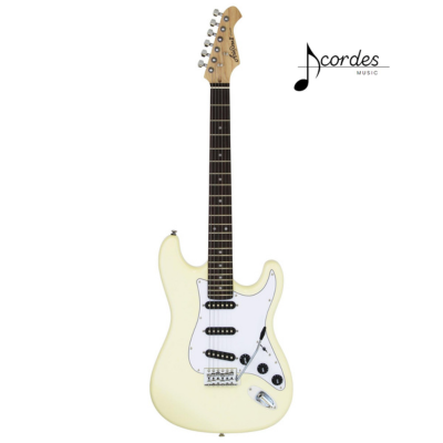 Guitarra Aria Pro 2 STG-003/SPL VW Strato Vanilla White