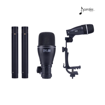 Kit de Microfone Para Bateria Dylan DD7 Com Case