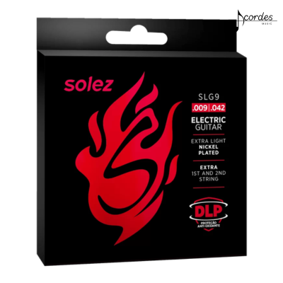 Encordoamento para Guitarra Solez SLG9 0.009