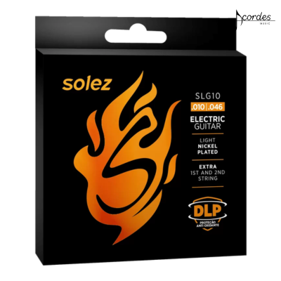 Encordoamento para Guitarra Solez SLG10 0.010